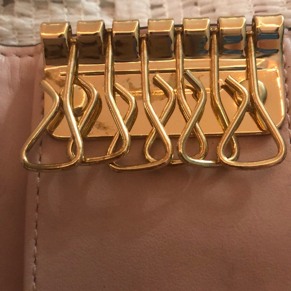 Michael  Kors Key Holder 1 pocket for Cash pebbled leather - Picture 6 of 7